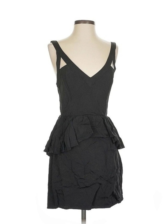 KEEPSAKE the Label Dresses & Skirts - Sexy Black Peplum Mini Dress Size Small Medium, Keepsake, Like New